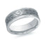 14K White Gold Ring from the Tantalum Collection by Malo