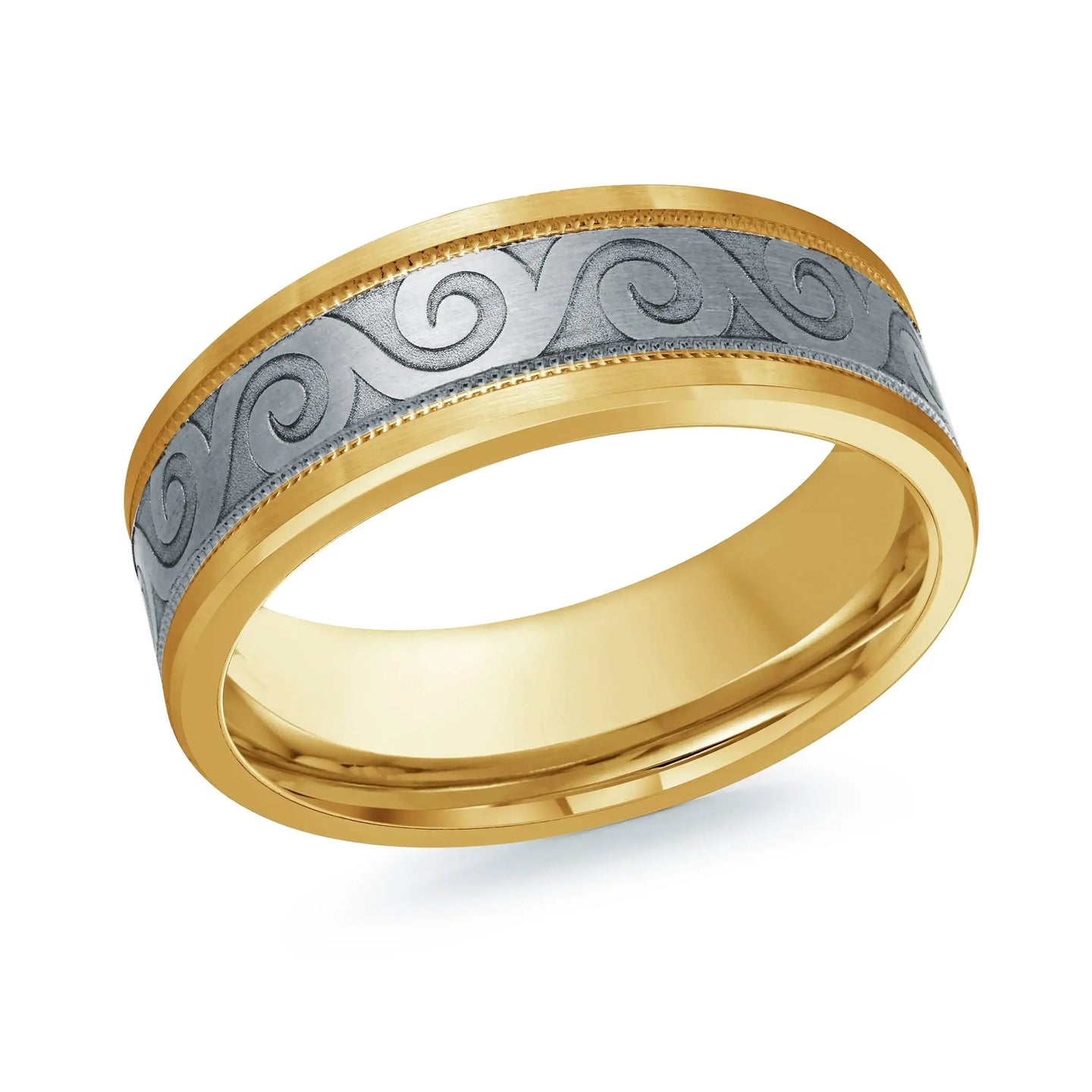 14K Yellow Gold Ring from the Tantalum Collection by Malo