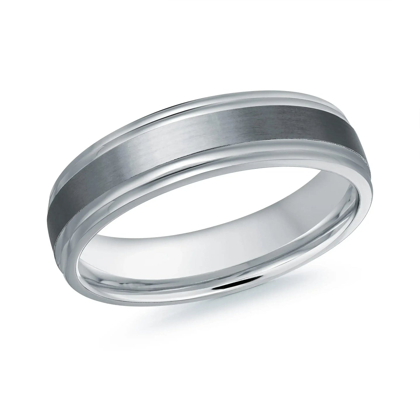 14K White Gold Ring from the Tantalum Collection by Malo