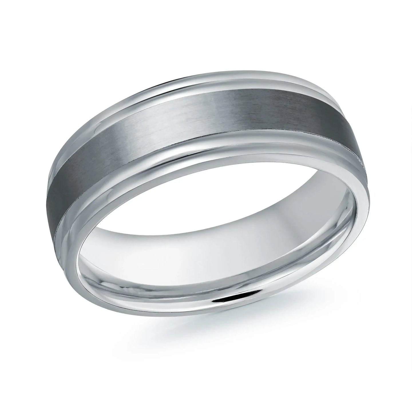 14K White Gold Ring from the Tantalum Collection by Malo