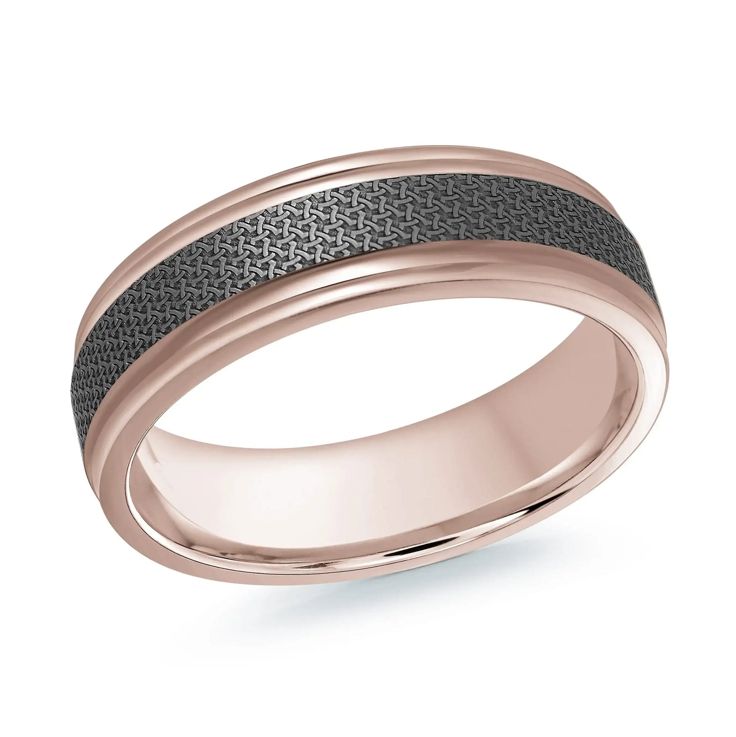 14K Rose Gold Ring from the Tantalum Collection by Malo