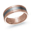 14K Rose Gold Ring from the Tantalum Collection by Malo