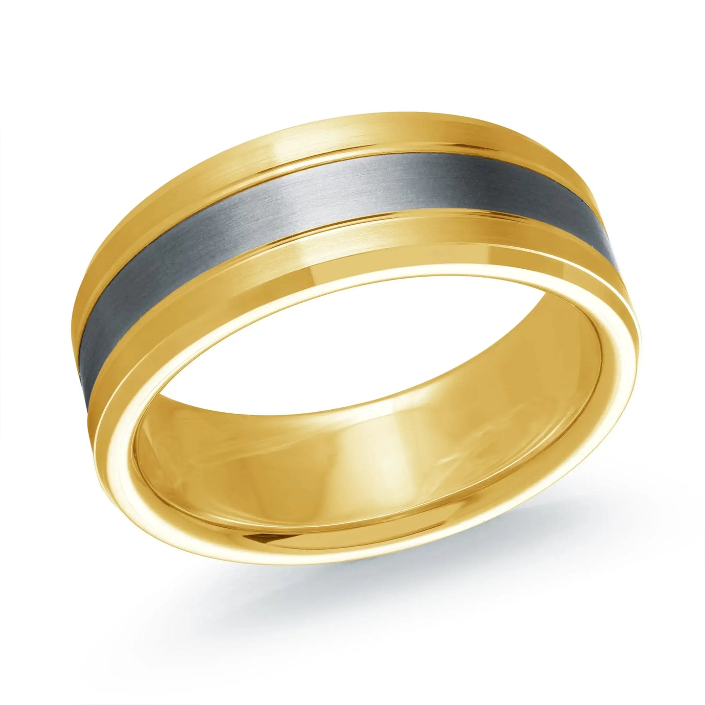 14K Yellow Gold Ring from the Tantalum Collection by Malo