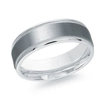 14K White Gold Ring from the Tantalum Collection by Malo