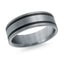 14K White Gold Ring from the Tantalum Collection by Malo