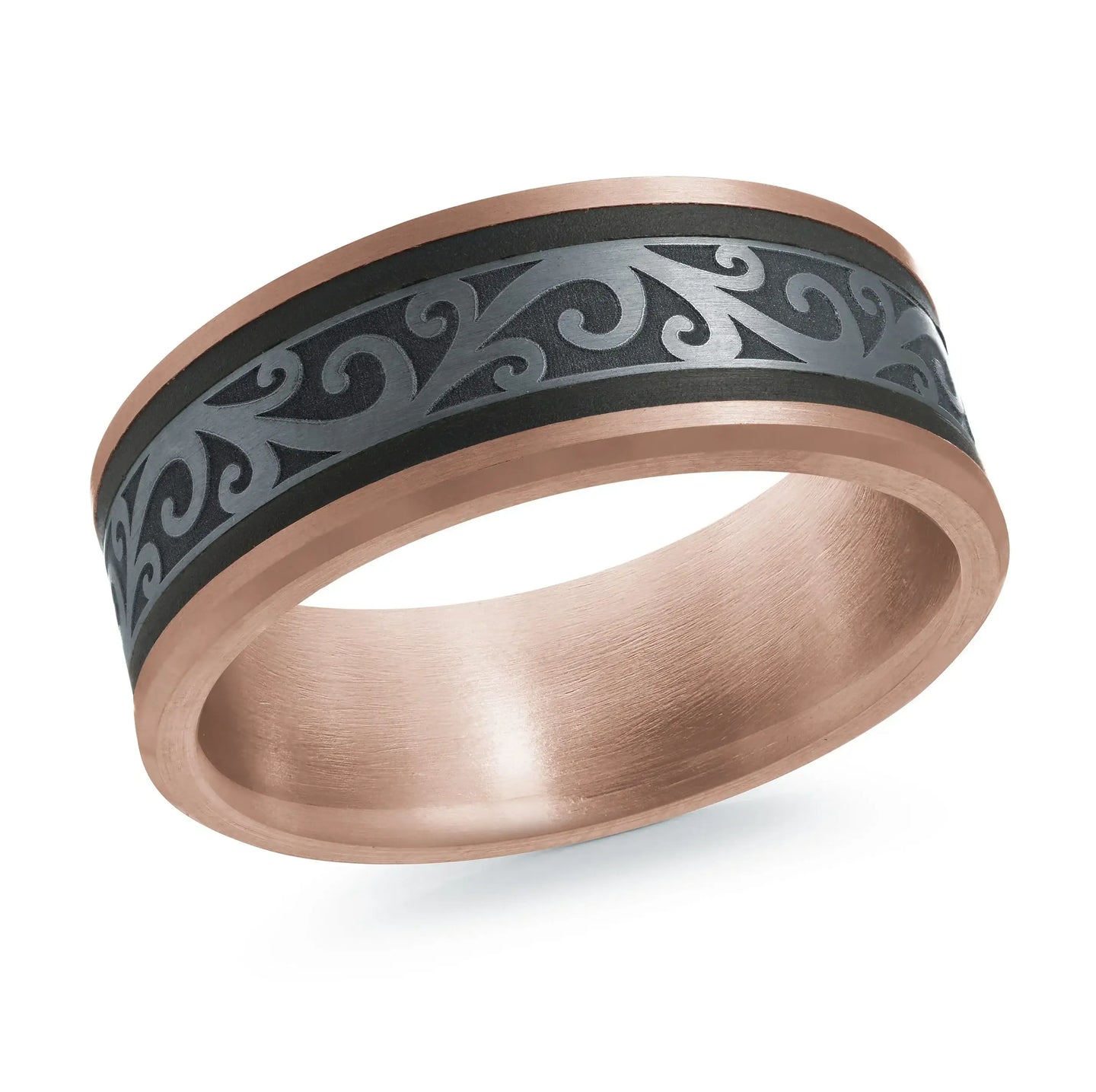 14K Rose Gold Ring from the Tantalum Collection by Malo