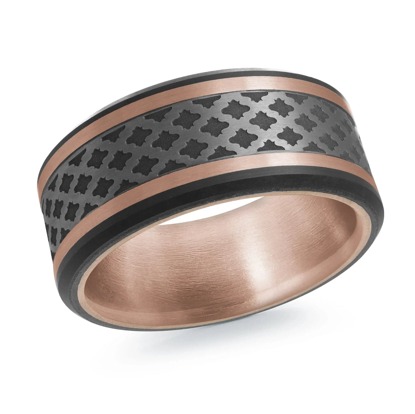 14K Rose Gold Ring from the Tantalum Collection by Malo