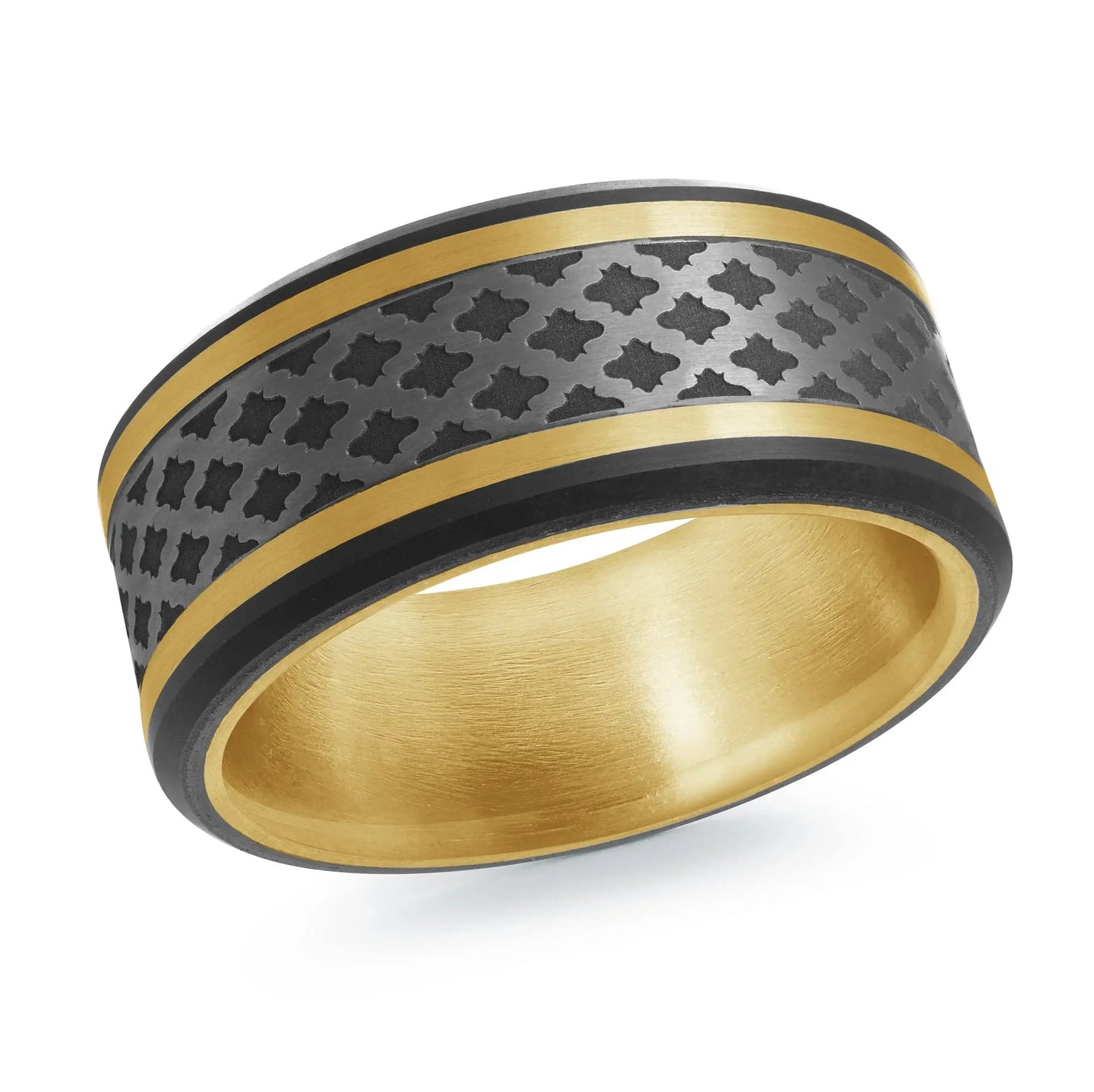 14K Yellow Gold Ring from the Tantalum Collection by Malo