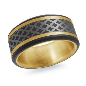 14K Yellow Gold Ring from the Tantalum Collection by Malo