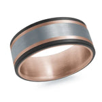 14K Rose Gold Ring from the Tantalum Collection by Malo