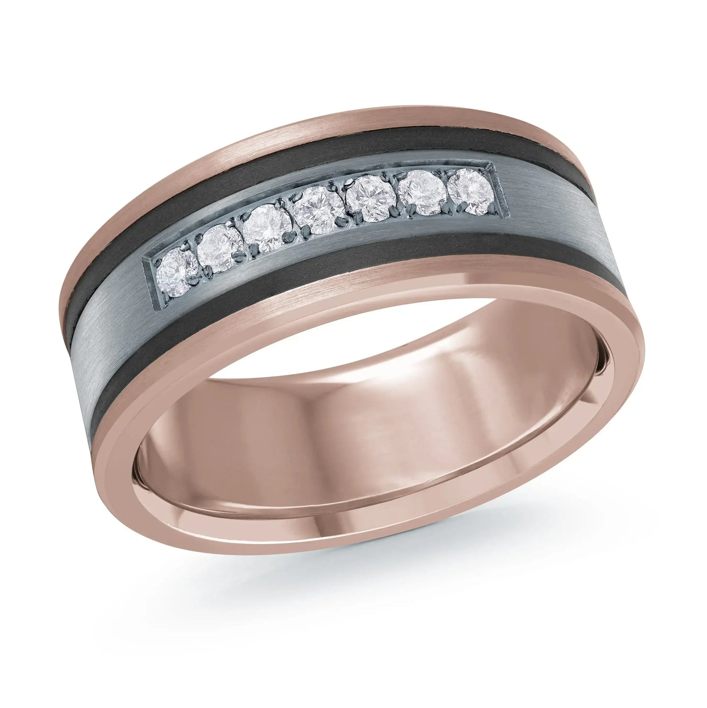 14K Rose Gold Ring from the Tantalum Collection by Malo