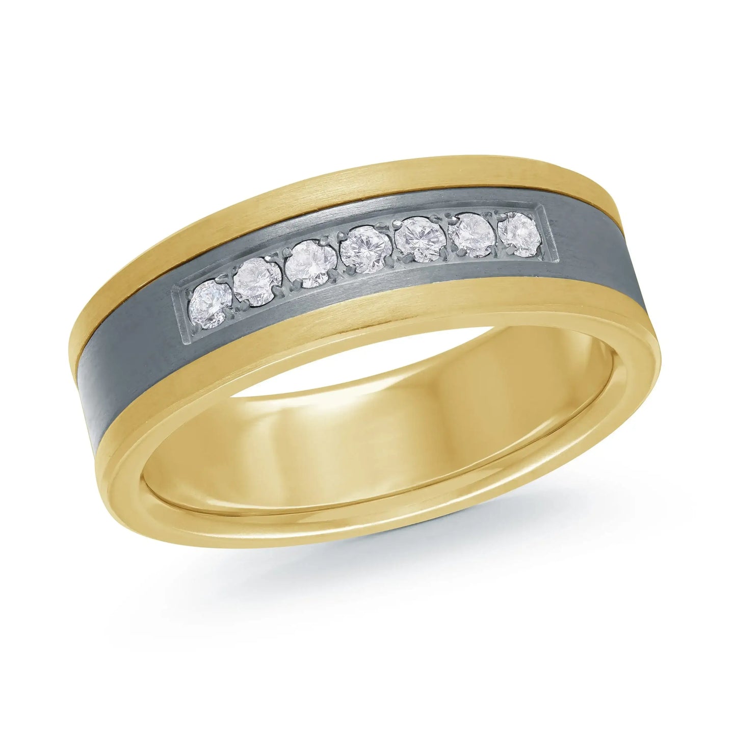 14K Yellow Gold Ring from the Tantalum Collection by Malo