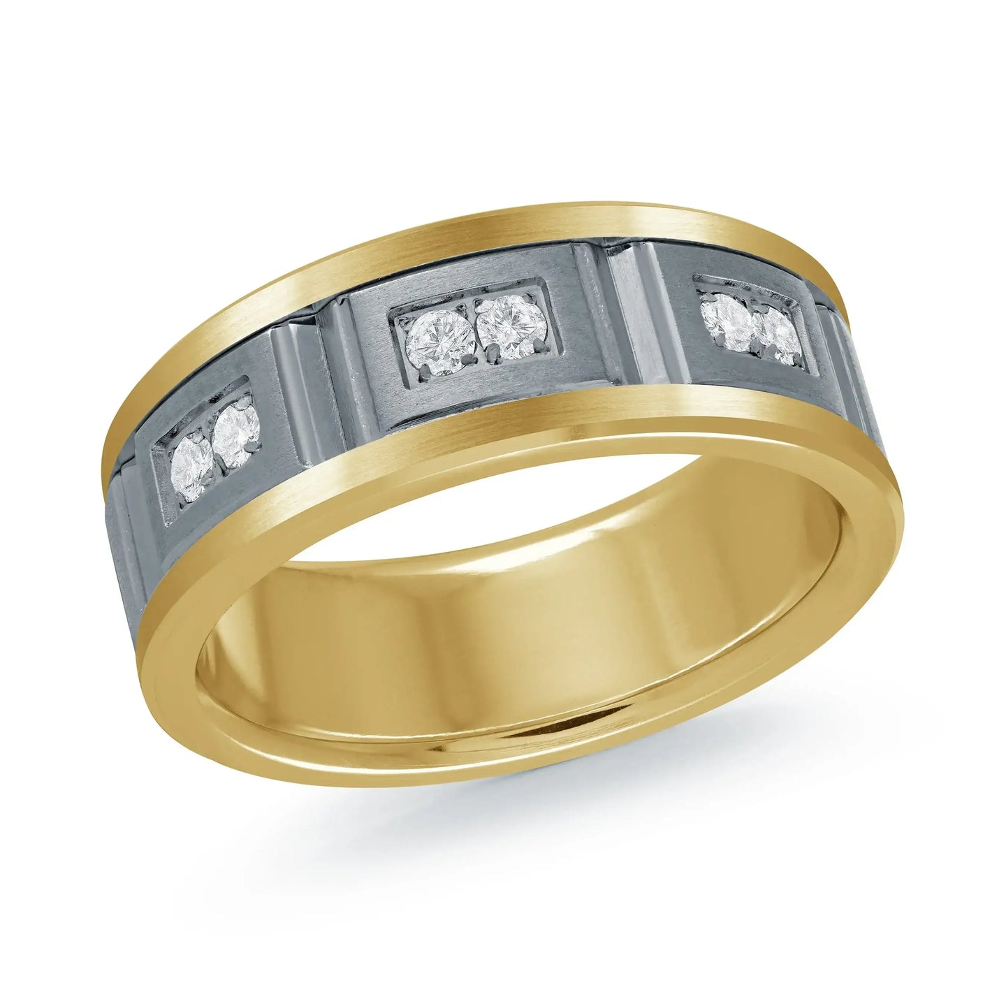 14K Yellow Gold Ring from the Tantalum Collection by Malo