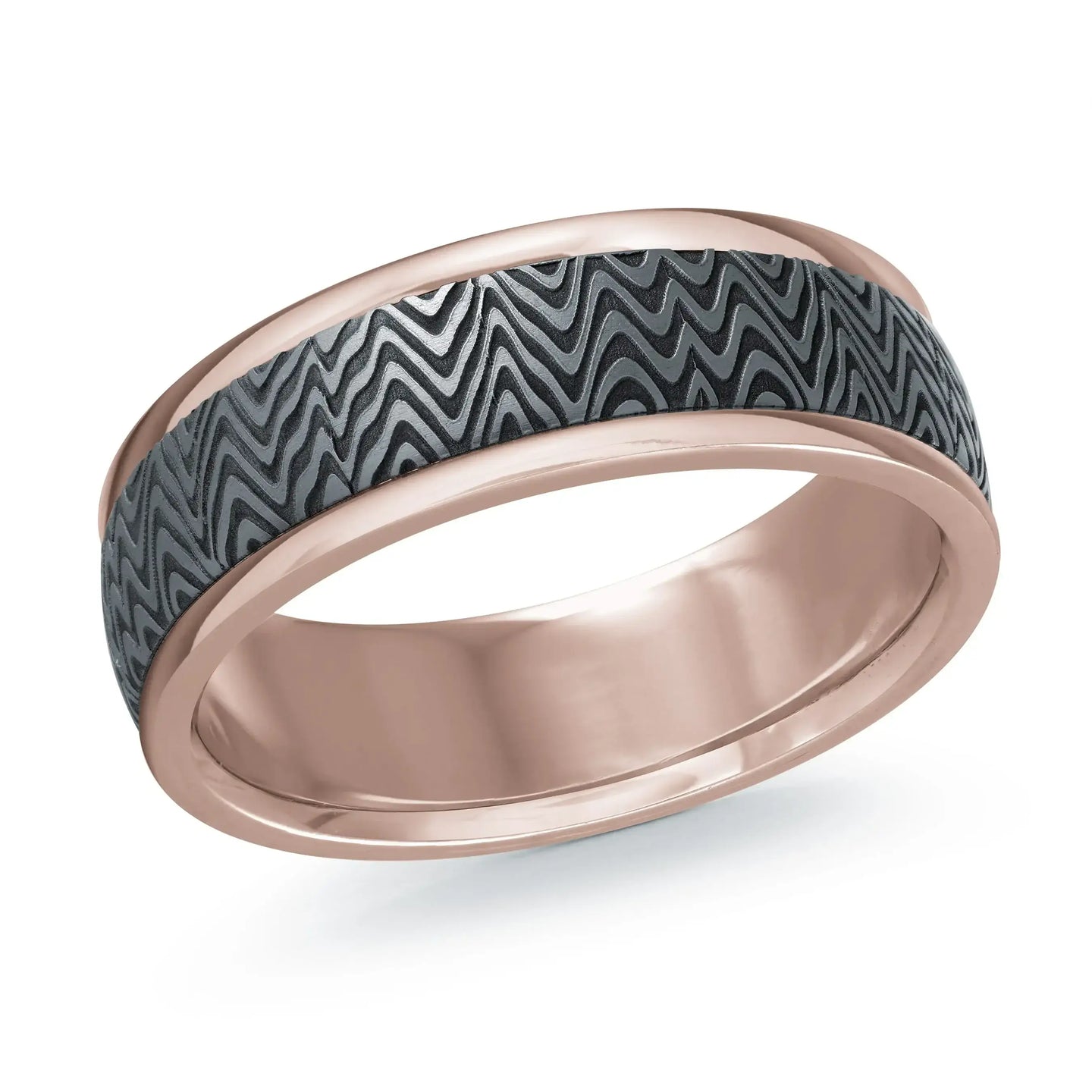 14K Rose Gold Ring from the Tantalum Collection by Malo