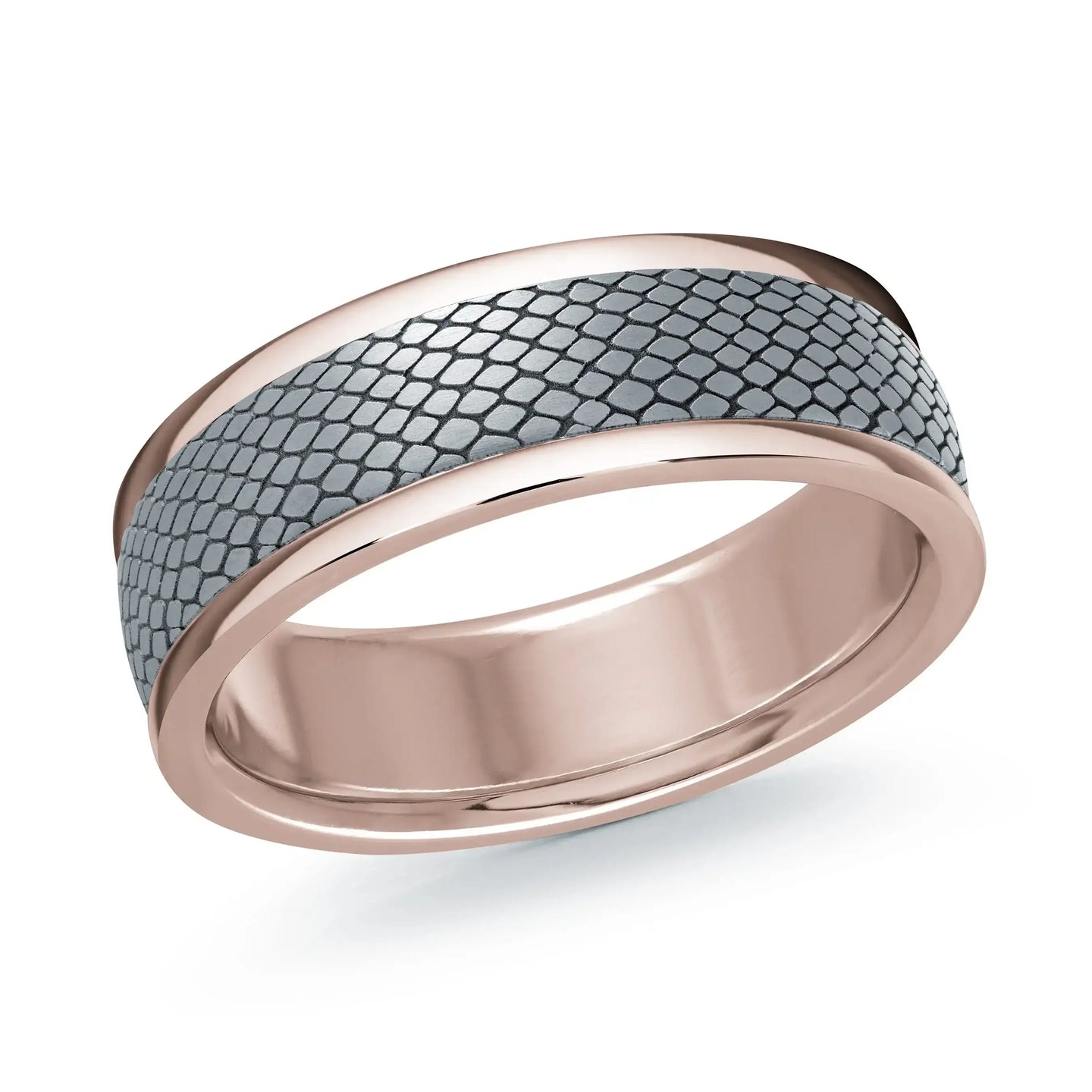 14K Rose Gold Ring from the Tantalum Collection by Malo