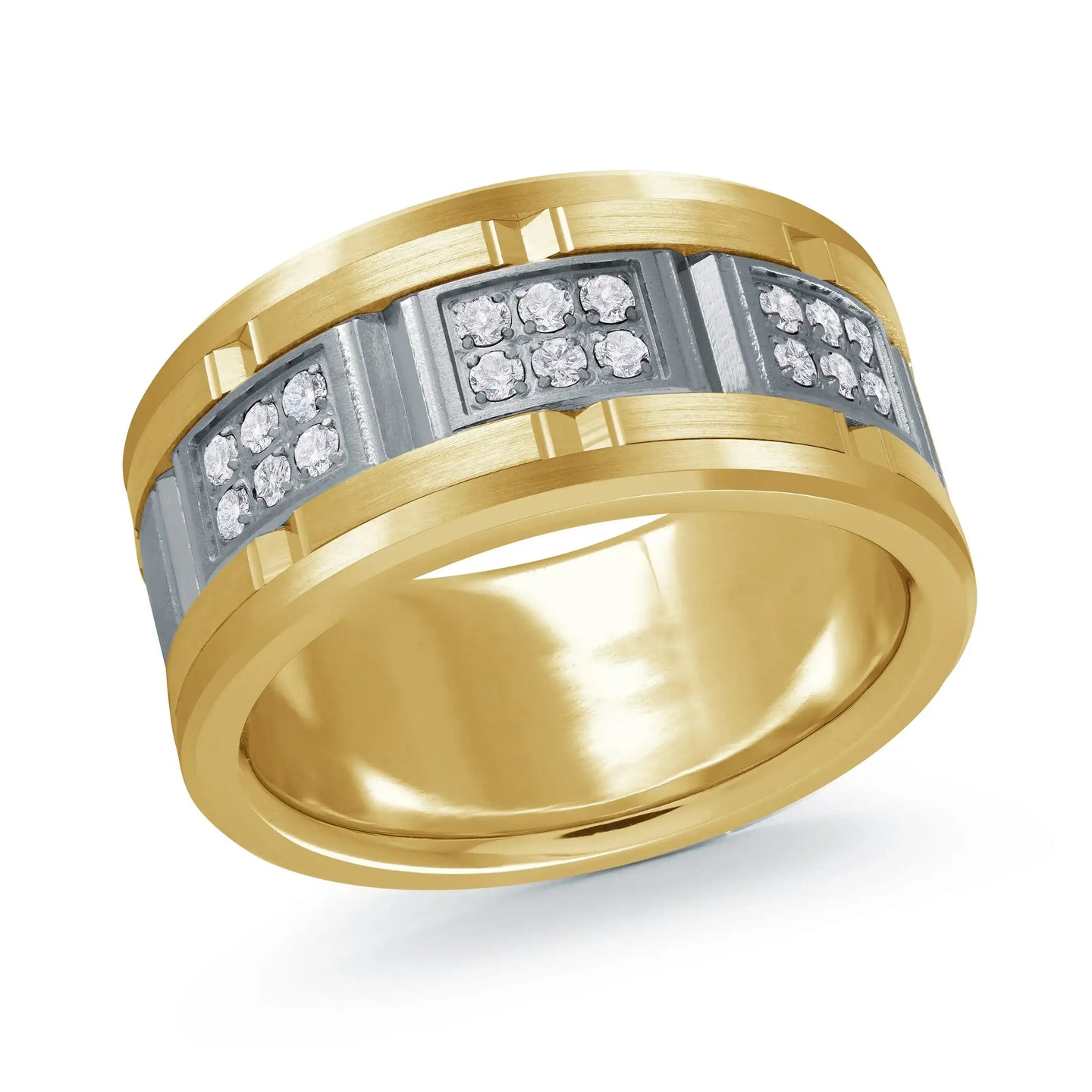 14K Yellow Gold Ring from the Tantalum Collection by Malo
