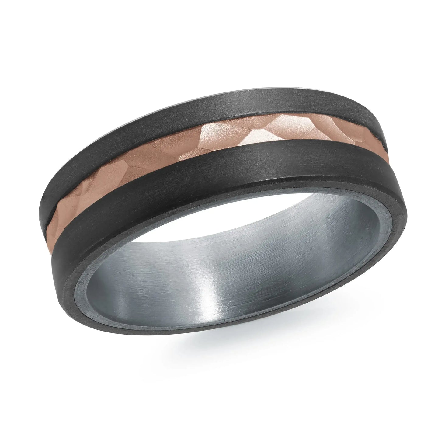 14K Rose Gold Ring from the Tantalum Collection by Malo