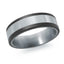 14K White Gold Ring from the Tantalum Collection by Malo
