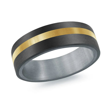 14K Yellow Gold Ring from the Tantalum Collection by Malo