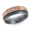 14K Rose Gold Ring from the Tantalum Collection by Malo