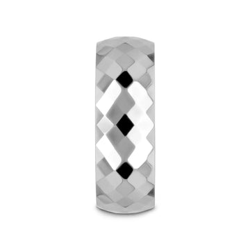 MILLENNIUM Tungsten Wedding Band with 288 Diamond Facets - 2mm - 10mm - Larson Jewelers
