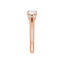 GILDA 18K Rose Gold Round Engagement Ring
