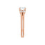 GILDA 14K Rose Gold Round Engagement Ring