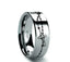 ROSARY on Flat Classic Tungsten Carbide Ring