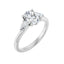 BUTTERCUP Platinum Oval Lab Grown Diamond Engagement Ring