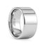 SPARTAN Flat Tungsten Ring, Polished Comfort Fit (2mm–12mm)