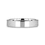 SPARTAN Flat Tungsten Ring, Polished Comfort Fit (2mm–12mm)