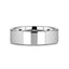 SPARTAN Flat Tungsten Ring, Polished Comfort Fit (2mm–12mm)