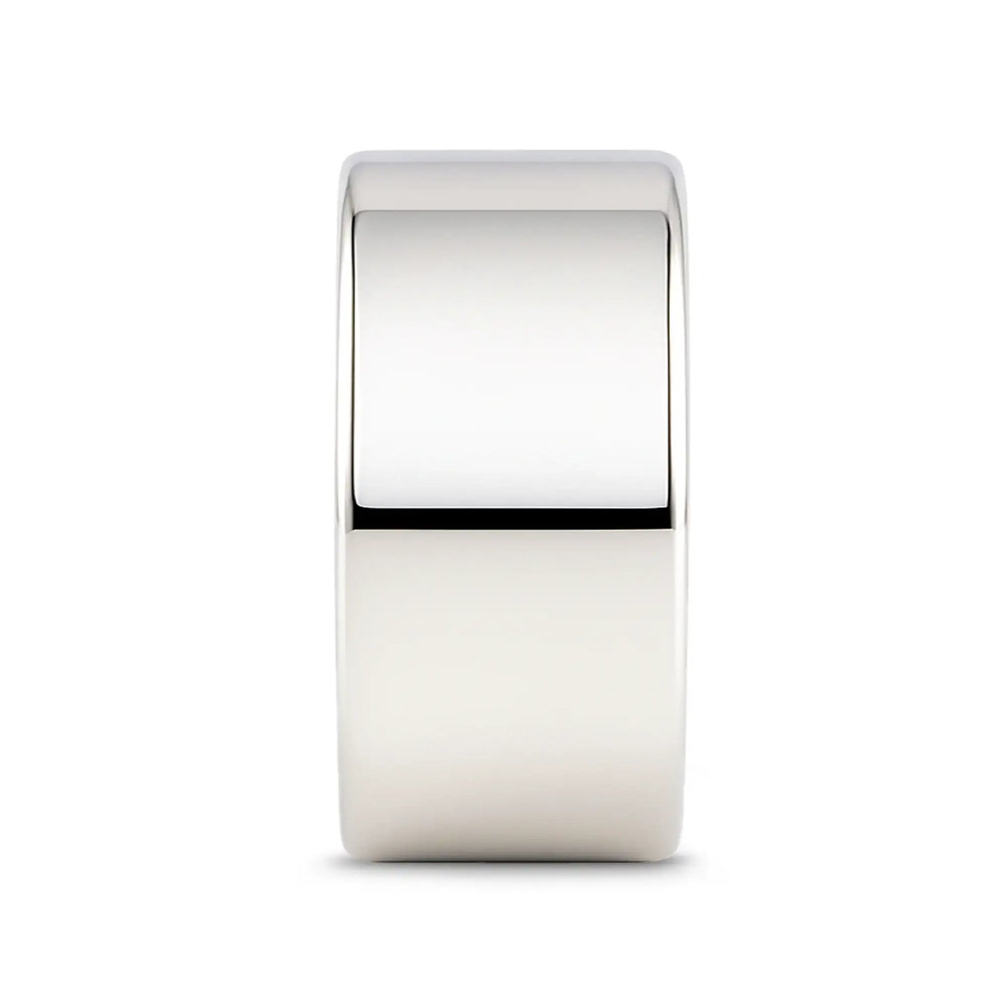 STOCKTON Flat Style White Tungsten Ring - 2mm - 12mm - Larson Jewelers
