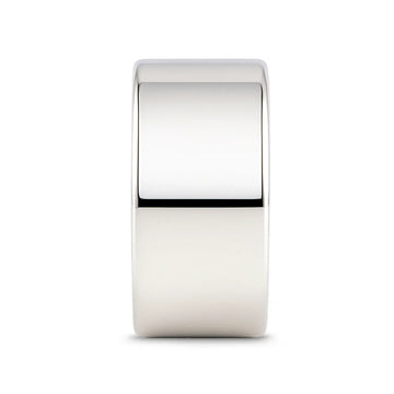STOCKTON Flat Style White Tungsten Ring - 2mm - 12mm - Larson Jewelers