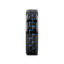 ZAYDEN Black Titanium Ring with Blue & Black Carbon Fiber Inlay and Bevels - 8mm