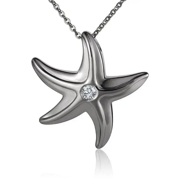 Sterling Silver Star Fish Pendant - Larson Jewelers