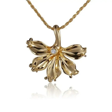 14k Yellow Gold Napaka Pendant - Larson Jewelers