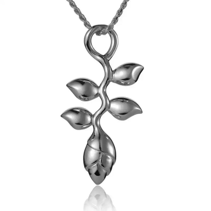 Sterling Silver Heliconia Pendant - Larson Jewelers