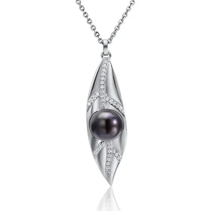 BlackPearl Maile Pendant - Larson Jewelers