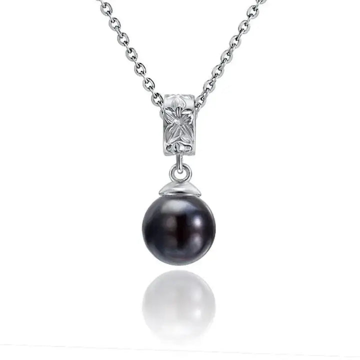 Black Pearl Pendant - Larson Jewelers
