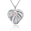 Anthurium White Pearl Pendant - Larson Jewelers