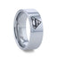Superman Symbol Hero Tungsten Engraved Ring - 2mm - 12mm - Larson Jewelers