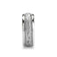 GENESIS Novell Braided Pattern Center Silver Wedding Band - 8mm - Larson Jewelers