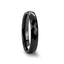DRACO 288 Diamond Faceted Black Ceramic Ring - 2mm - 8mm - Larson Jewelers