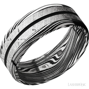 Marble with Acid Finish - 8MM - Larson Jewelers