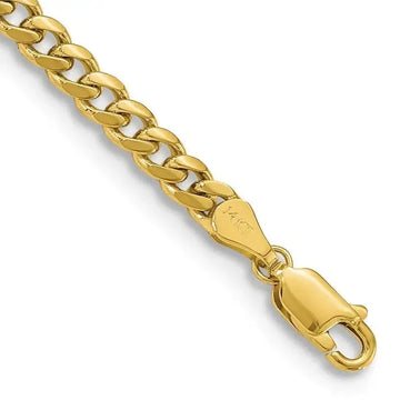 14K 4.25mm Solid Miami Cuban Link with Lobster Clasp Bracelet - Larson Jewelers
