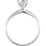 FIONA Lab Diamond Engagement Ring in 14K White Gold - Larson Jewelers