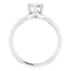 HONORA Lab Diamond Engagement Ring in 14K White Gold - Larson Jewelers