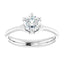 HONORA Lab Diamond Engagement Ring in Silver - Larson Jewelers