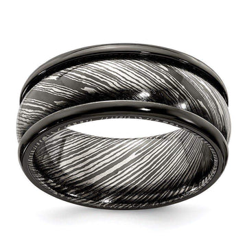 Edward Mirell Timoku Tri Dome 10mm Band - Larson Jewelers